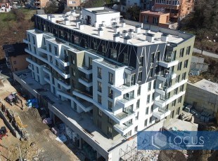 NEWLY BUILT CENTER! One-room apartments of excellent floor plan and orientation in a new residential building of top quality under construction!