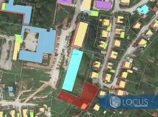 Investicija!!! Zemljišna parcela površine 1.591m2 sa urbanističkom saglasnosti za izgradnju stambene zgrade na atraktivnoj lokaciji u samom centru Ilijaša